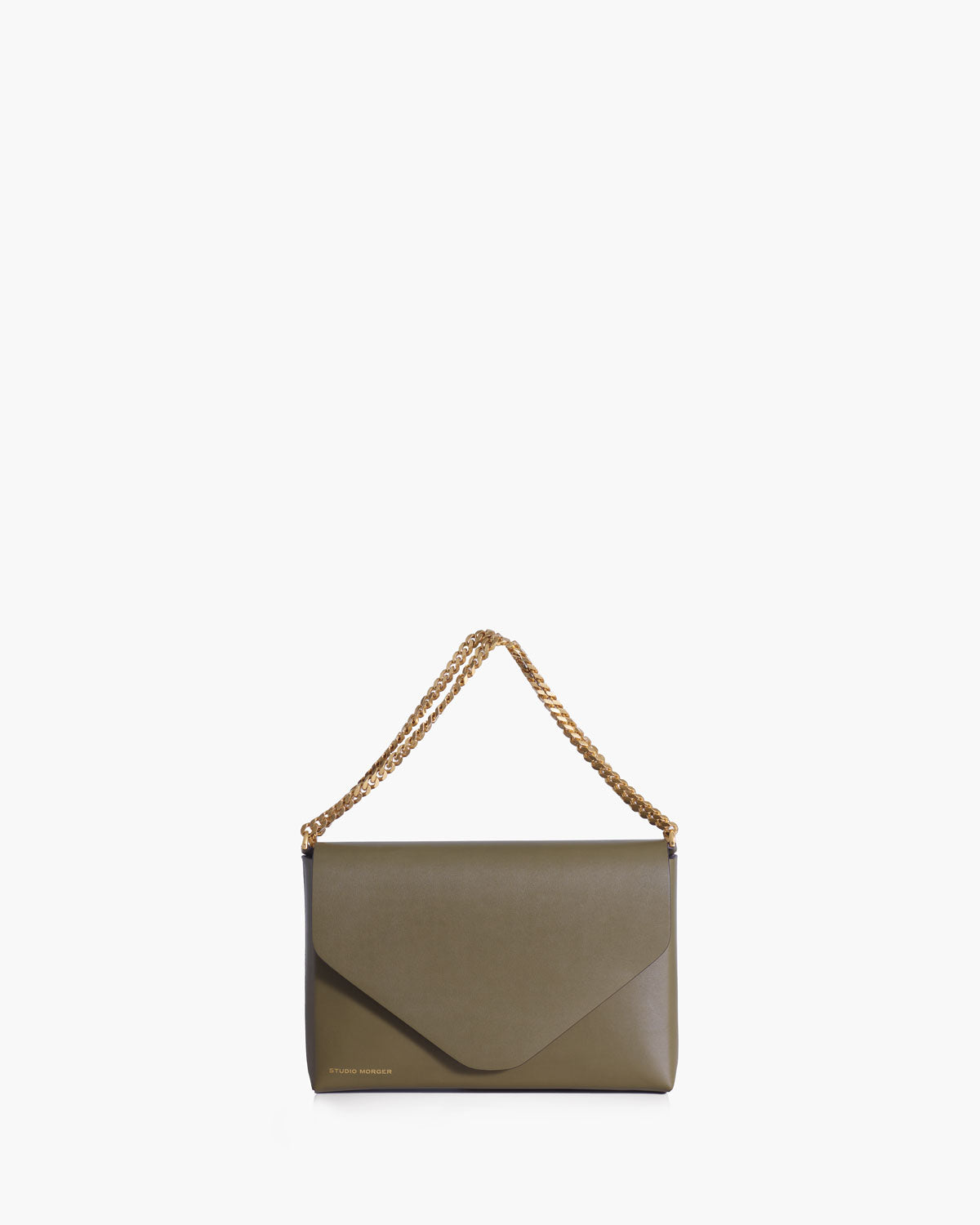 Emma Bag Chain in olive calfskin