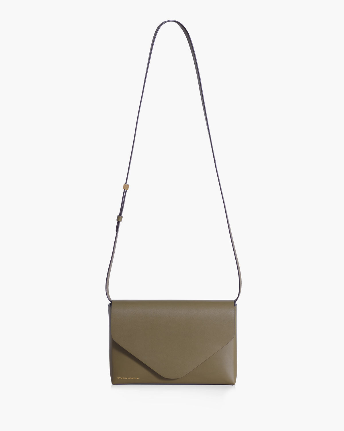 Emma Bag leatherstrap in olive calfskin