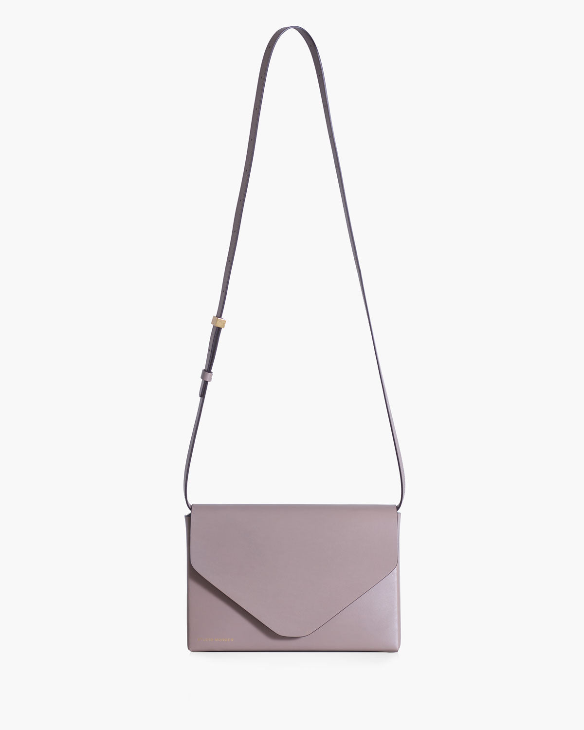 Emma Bag leatherstrap in taupe calfskin