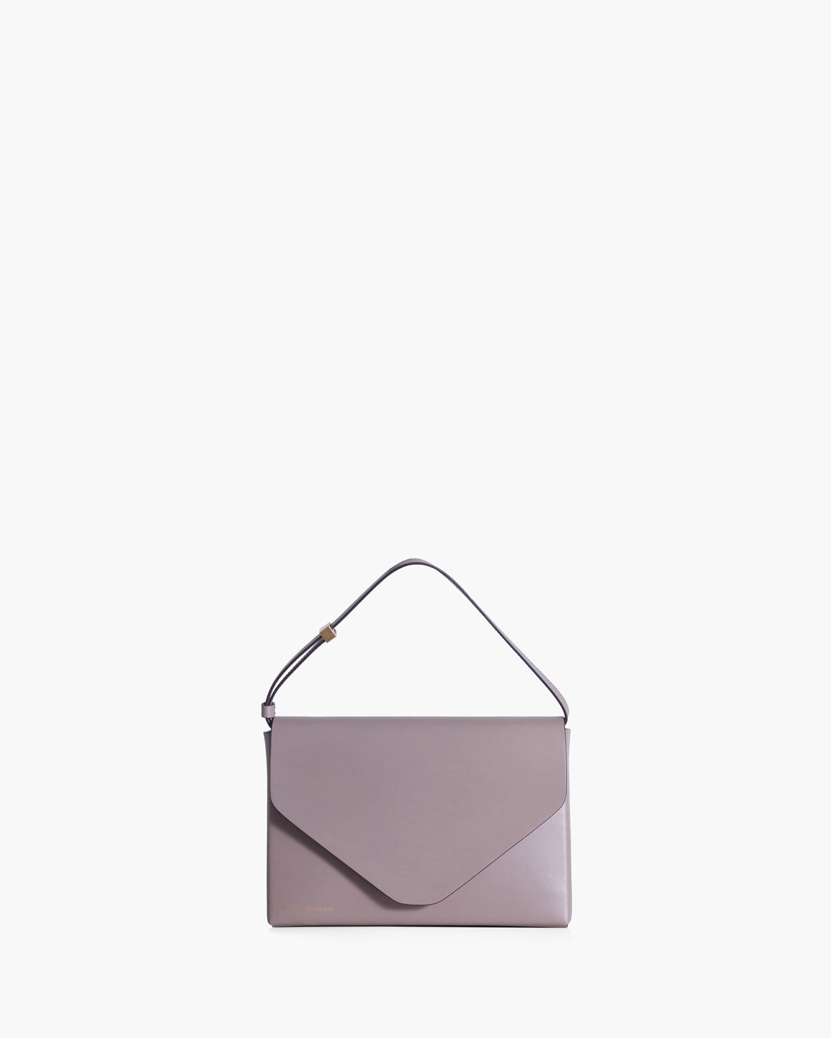 Emma Bag leatherstrap in taupe calfskin